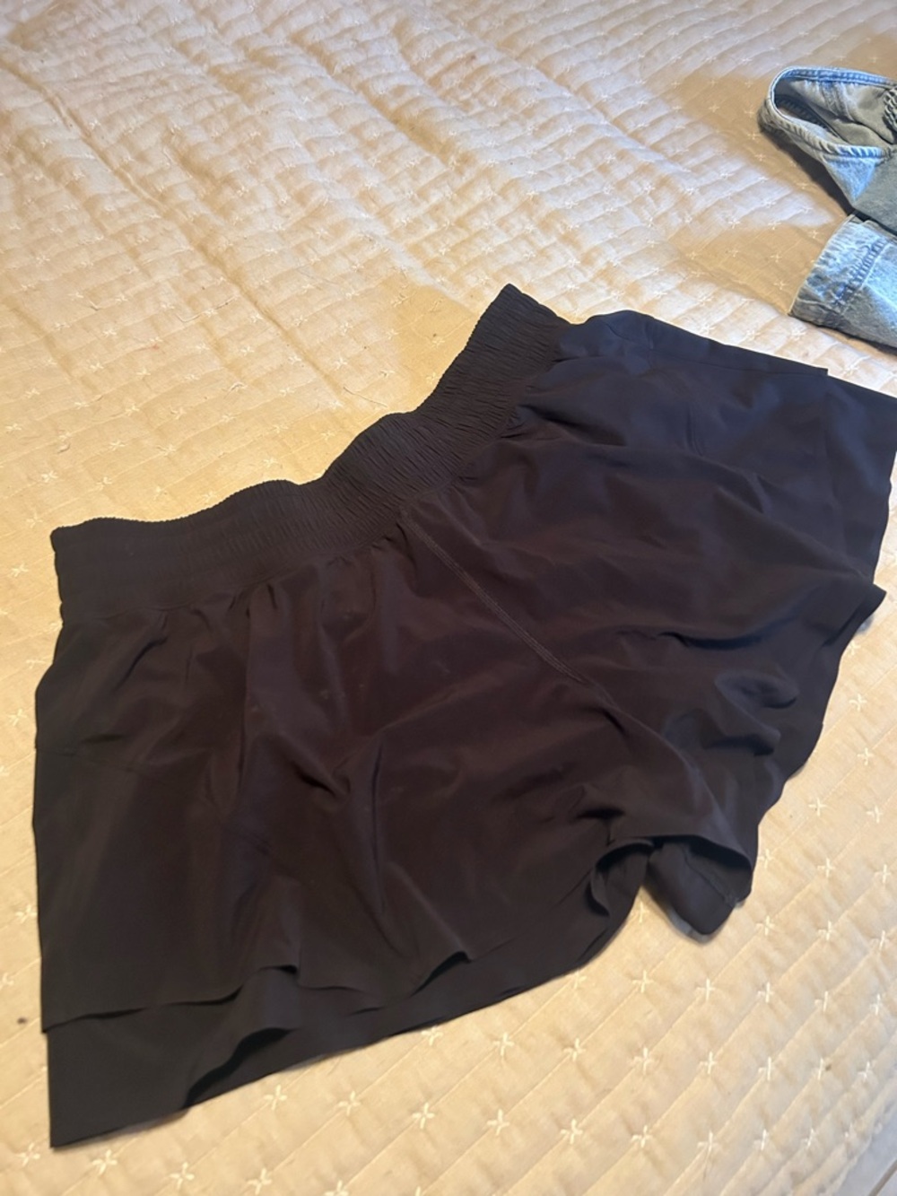 lululemon athletica Black Athletic Shorts Skort - Picture 3 of 7